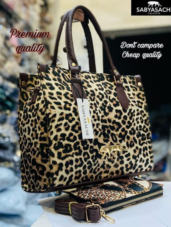 Sabyasachi Inspired Premium Tote Bag – Set of 2 | Digital Print | Lightweight Travel Handbag - Image 10